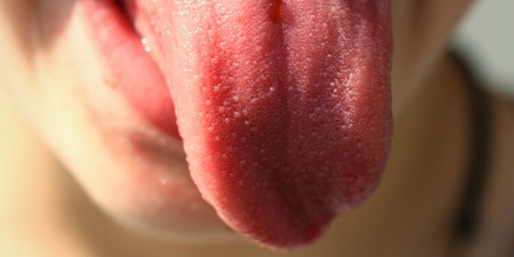 tongue, human, child