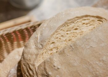 bread on brown woven basket