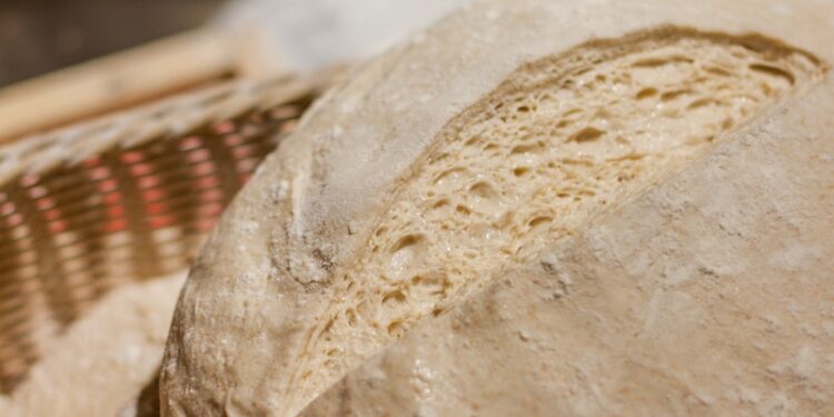 bread on brown woven basket