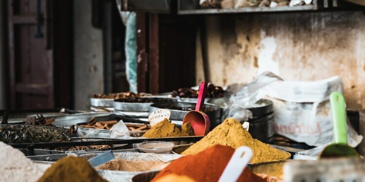 a room filled with lots of different types of food