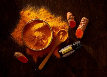 Powder, Ginger and Vial of Liquid