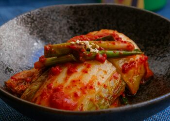 cooked food on stainless steel bowl