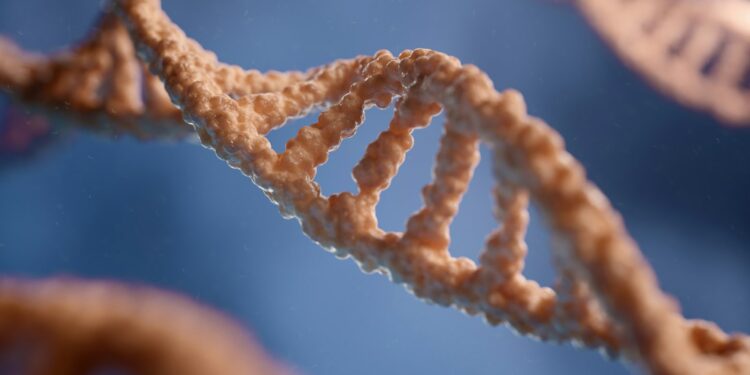 a close up of a single strand of food