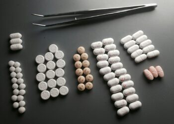 assorted-shape medication pill lot