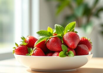Fraises au dessert : portions, fibres et le piège du jus