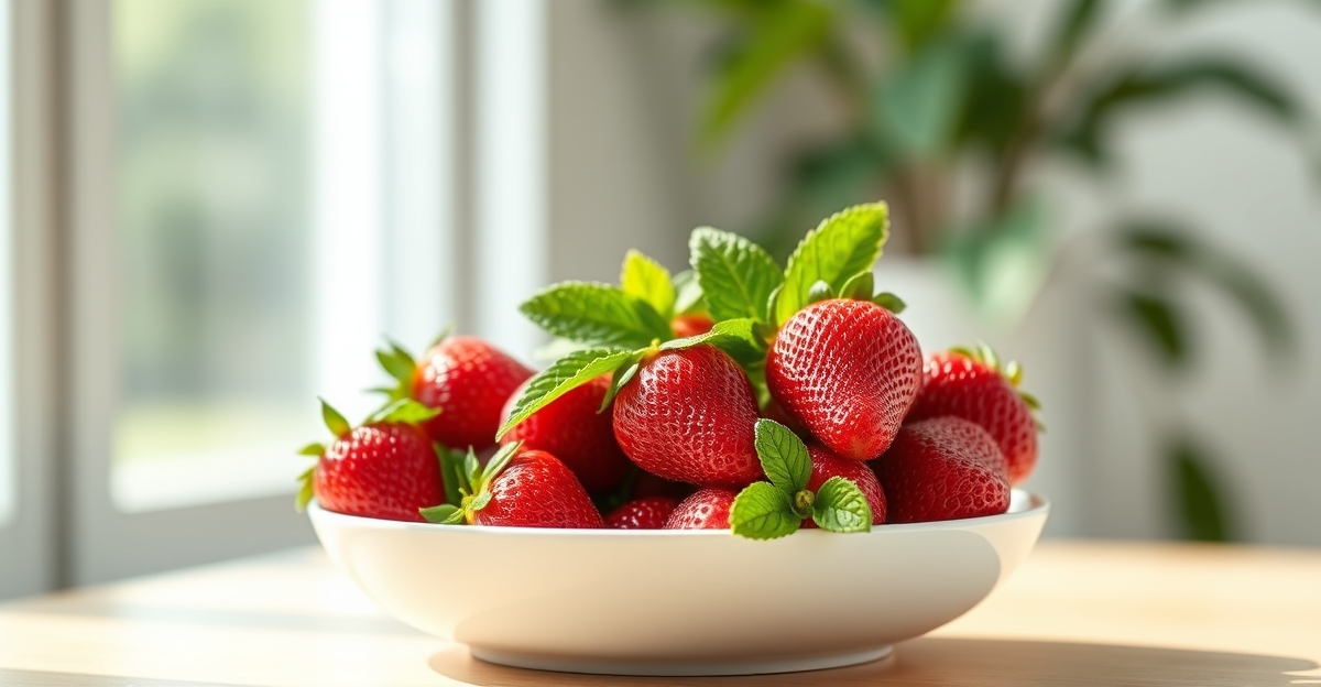 Fraises au dessert : portions, fibres et le piège du jus