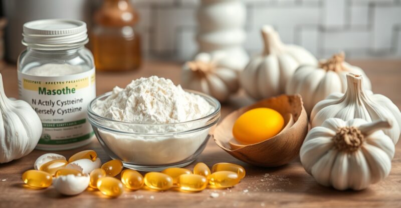 NAC et glutathion — ce que couvre vraiment la N-acétylcystéine