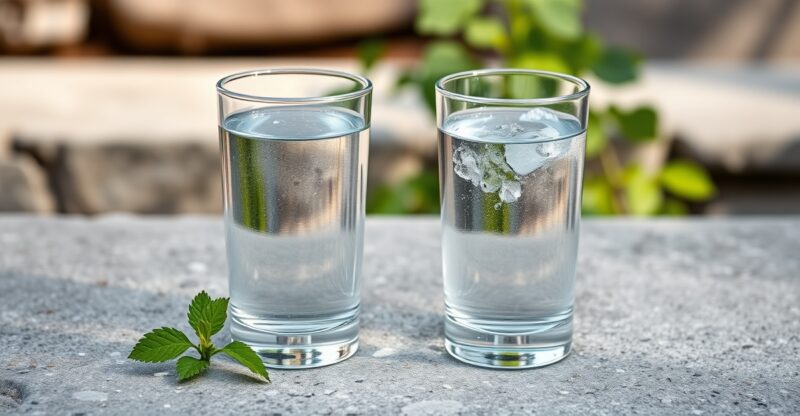 Eau minérale riche en magnésium : selles plus souples en 14 jours