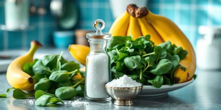 Réduire le sodium et sels enrichis en potassium : tension et risque d&rsquo;AVC