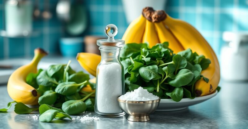 Réduire le sodium et sels enrichis en potassium — tension et risque d&rsquo;AVC