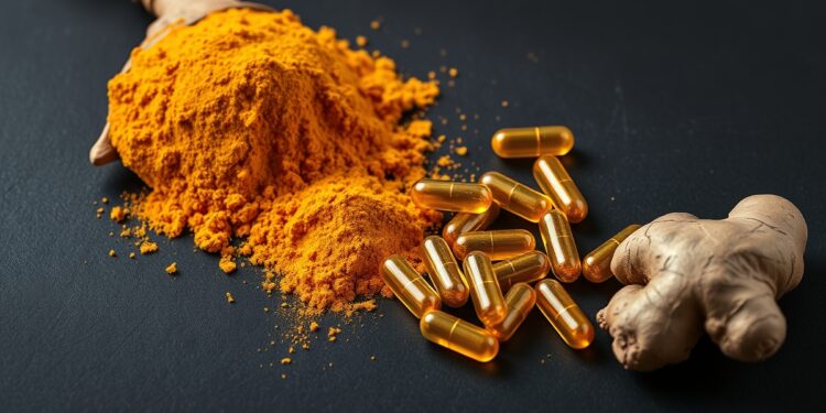 Curcuma frais et poudre pour inflammation articulaire