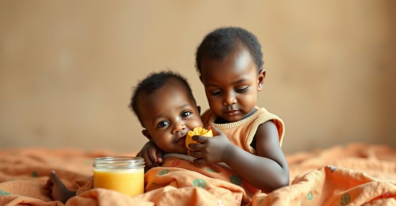 Poudres de micronutriments à domicile au Mozambique : un essai pragmatique qui améliore l'hémoglobine des nourrissons