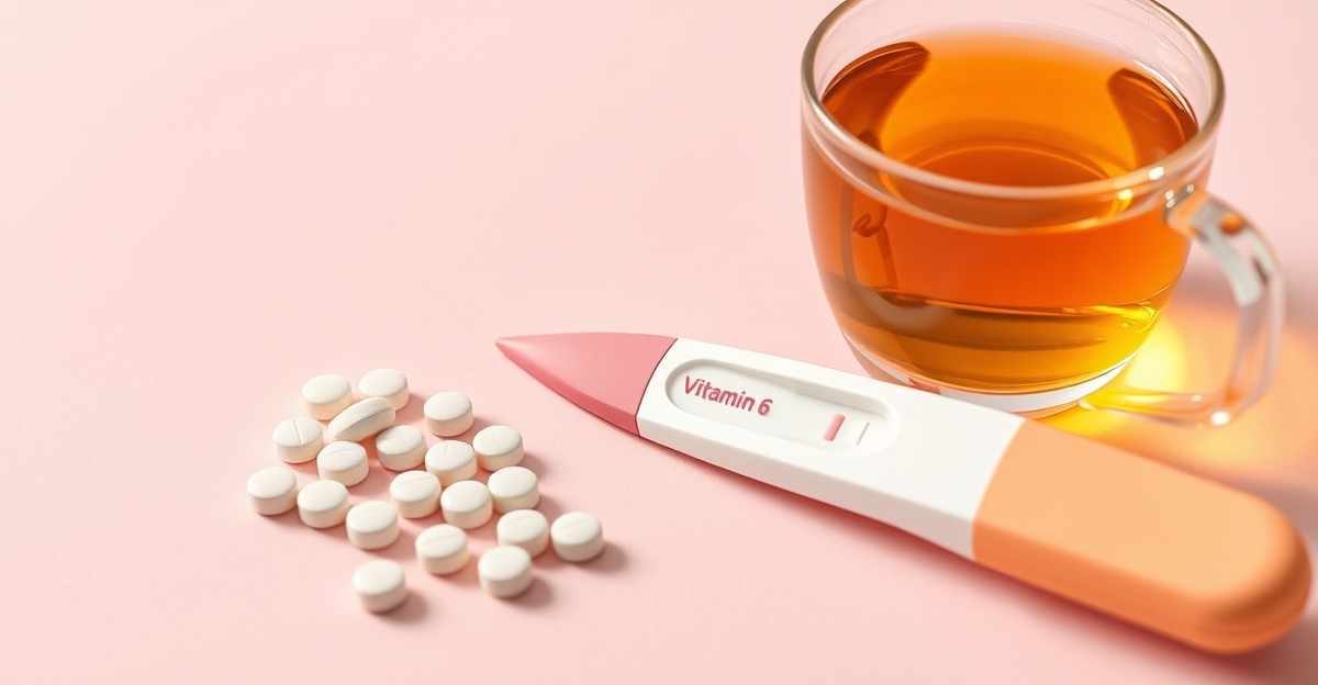 Vitamine B6 et nausées de grossesse : pyridoxine seule ou avec doxylamine