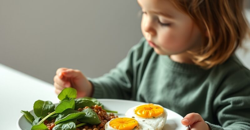 Chez l'enfant carencé en fer : jusqu'où l'alimentation peut-elle suffire ?