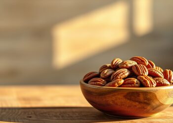 Noix de pécan et LDL : portions en consultation