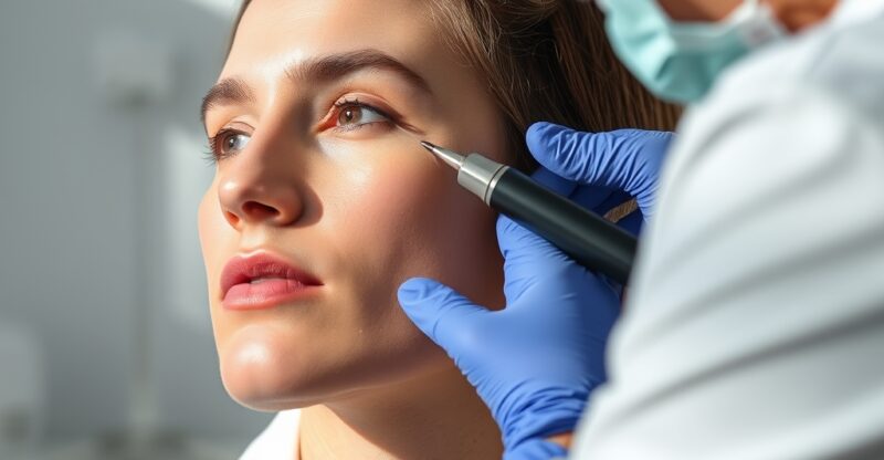 Évaluation dermatologique de la production de sébum et analyse nutritionnelle de l'acné