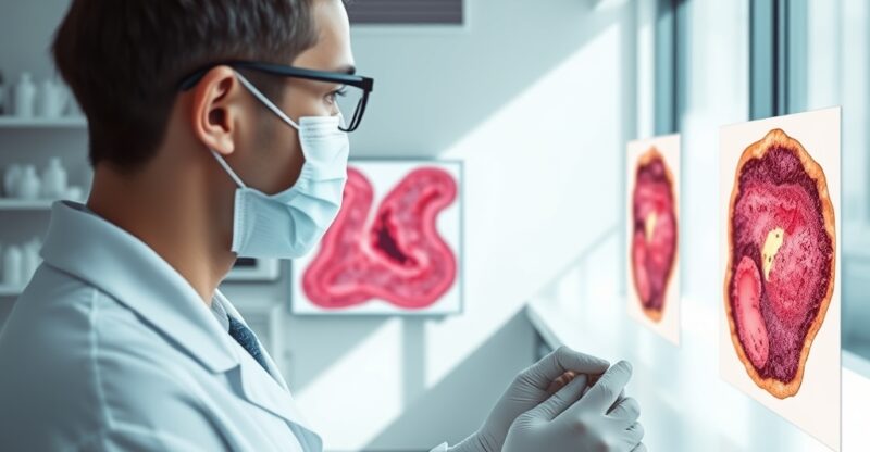 Histologie cardiovasculaire comparant plaque d'athérome stable et résolution inflammatoire