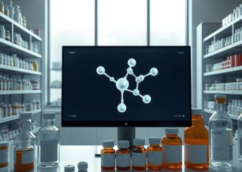 Flacons pharmaceutiques de folates et analyse de biologie moléculaire
