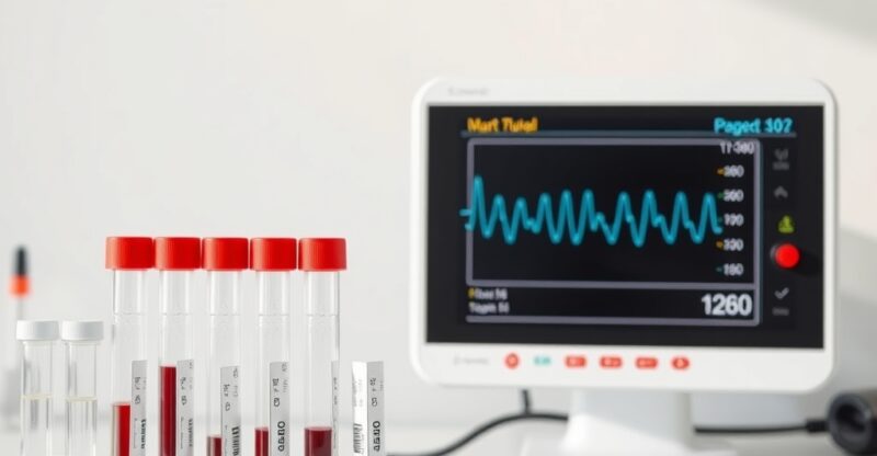 Analyse biologique et gazométrie sanguine en contexte métabolique