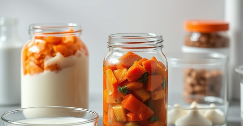 Aliments fermentés traditionnels et recherche sur le microbiote