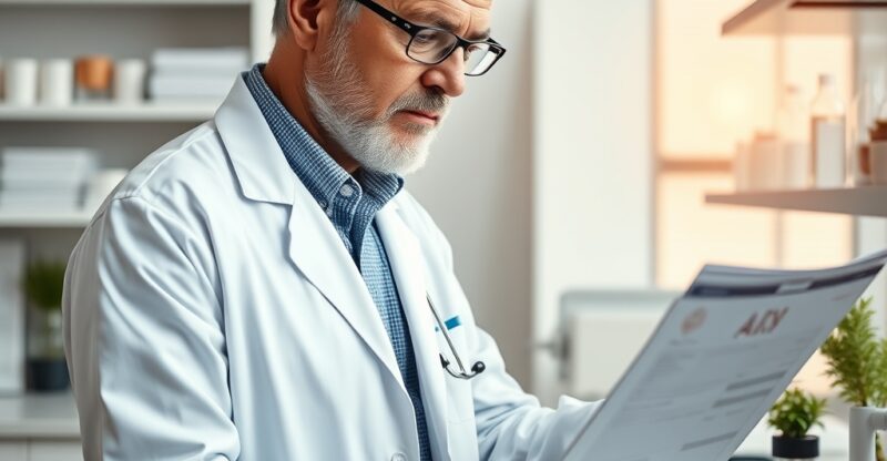 Consultation médicale masculine pour bilan endocrinien et métabolique