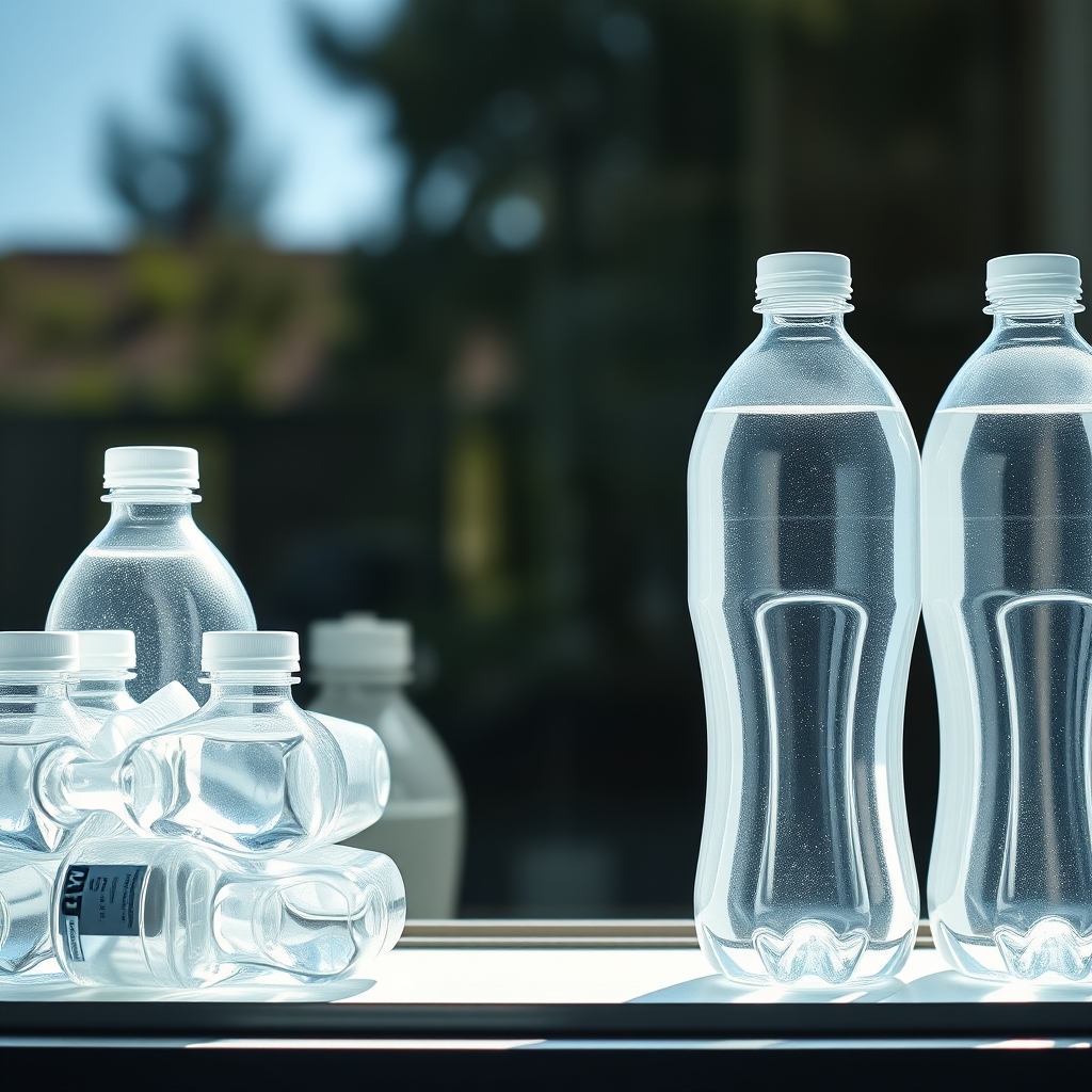 Antimoine et bouteilles en plastique PET : l’impact sous-estimé de la chaleur et des UV solaires