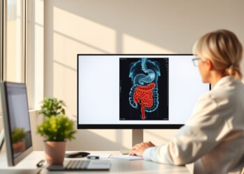 Consultation gastroentérologique et radiographie du temps de transit colique