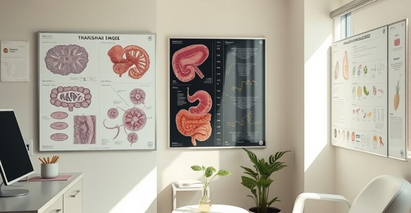 Histologie de la barrière épidermique et recherche sur l'axe intestin-peau