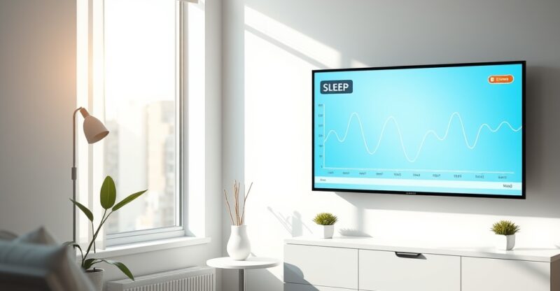 Consultation médicale du sommeil analysant les rythmes circadiens et la chronobiologie