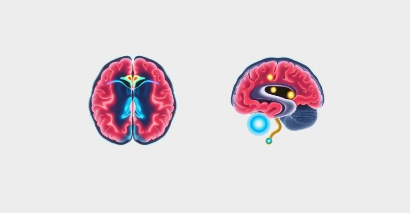 PET scan cérébral montrant le métabolisme du glucose et des corps cétoniques