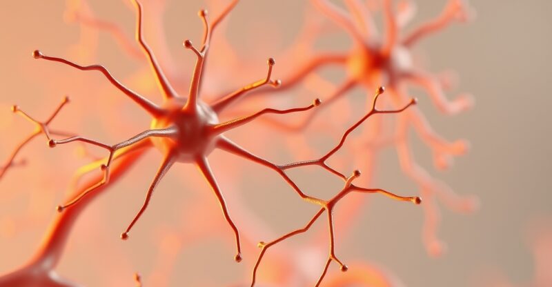 Modèle synaptique illustrant l'axe intestin-cerveau et les plexus entériques